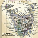 Wandkaart Australië, politiek & antiek, 77 x 60 cm | National Geographic Wandkaart Australië, politiek & antiek, 77 x 60 cm | National Geographic