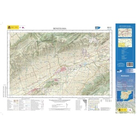 Topografische kaart 820-III Beneixama | CNIG - Instituto Geográfico Nacional1