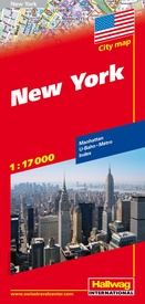 Stadsplattegrond City Map New York | Hallwag