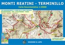 Wandelkaart - Topografische kaart 15 Monti Reatini - Terminillo | Edizione il Lupo