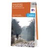 Wandelkaart - Topografische kaart 145 OS Explorer Map Guildford, Farnham | Ordnance Survey