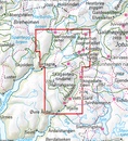 Wandelkaart Hoyfjellskart Jotunheimen: Hurrungane | Calazo