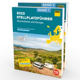 Opruiming - Campergids Stellplatzführer 2022 Deutschland und Europa | ADAC