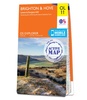 Wandelkaart - Topografische kaart 11 OS Explorer Map | Active Brighton / Hove / Lewes / Burgess Hil | Ordnance Survey