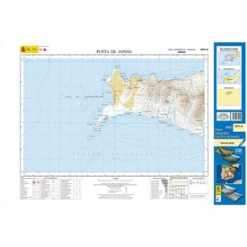 Topografische kaart 1099-III Punta de Jandía (Fuerteventura) | CNIG - Instituto Geográfico Nacional1