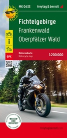 Wegenkaart - landkaart 433 Motorkarte Fichtelgebirge - Frankenwald - Oberpfälzer Wald | Freytag & Berndt