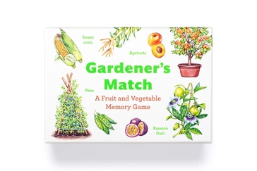 Spel Gardener's Match Fruit and Vegetable mermory game | BIS Publishers BV