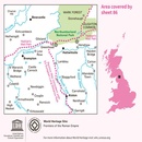 Wandelkaart - Topografische kaart 086 Landranger Haltwhistle & Brampton, Bewcastle & Alston | Ordnance Survey