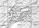 Wandelkaart - Topografische kaart 232 Vallon de St-Imier | Swisstopo