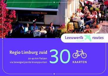 Fietskaart Leeuwerikroutes Regio Limburg Zuid | Buijten & Schipperheijn