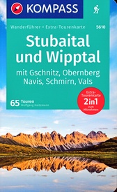 Wandelgids 5610 Wanderführer Stubaital und Wipptal | Kompass