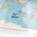 Scratch Map Surf the World Collect & Scratch | 60 x 42 cm | Maps International