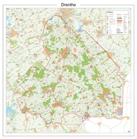 Provincie Drenthe, 100 x 100 cm