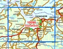 Wandelkaart - Topografische kaart 10090 Norge Serien Trondheim | Nordeca