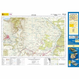 Topografische kaart 972-III Zújar | CNIG - Instituto Geográfico Nacional1