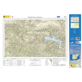 Topografische kaart 1021-II Puerto de la Encina | CNIG - Instituto Geográfico Nacional1