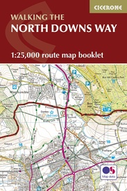 Wandelgids Walking the North Downs Way Map Booklet | Cicerone