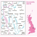 Wandelkaart - Topografische kaart 130 Landranger Grantham, Sleaford & Bourne | Ordnance Survey