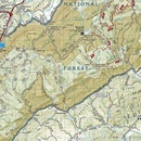 Wandelkaart 793 Topographic Map Guide Clinch Ranger District | National Geographic