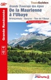 Wandelgids 0531 De la Maurienne à l'Ubaye - La Traversée des Alpes | FFRP
