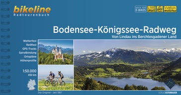 Fietsgids Bikeline Bodensee - Konigssee - Radweg | Esterbauer