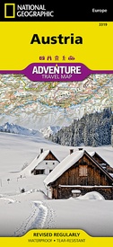 Wegenkaart - landkaart 3319 Adventure Map Austria - Oostenrijk | National Geographic