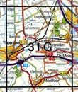 Topografische kaart - Wandelkaart 31G Woerden | Kadaster