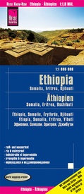 Wegenkaart - landkaart Ethiopië, Somalië, Eritrea, Djibouti | Reise Know-How Verlag