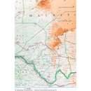 Wegenkaart - landkaart Mauritania - Mauritanië en Westelijke Sahara | Gizi Map