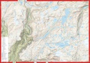 Wandelkaart Hoyfjellskart Jotunheimen: Hurrungane | Calazo