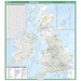 Wandkaart British Isles Communication | 93 x 104 cm | Ordnance Survey